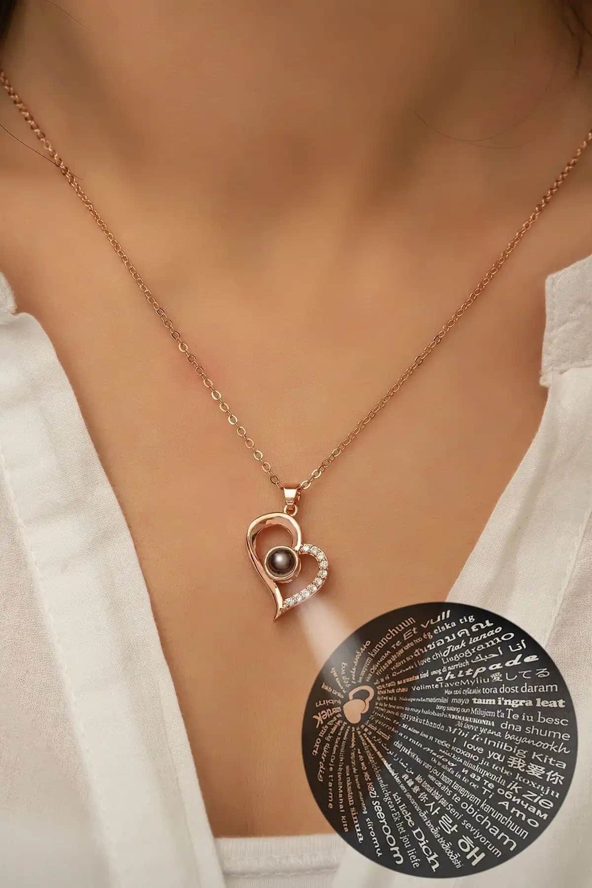 925 Ayar Gümüş Rose Gold Kaplama 