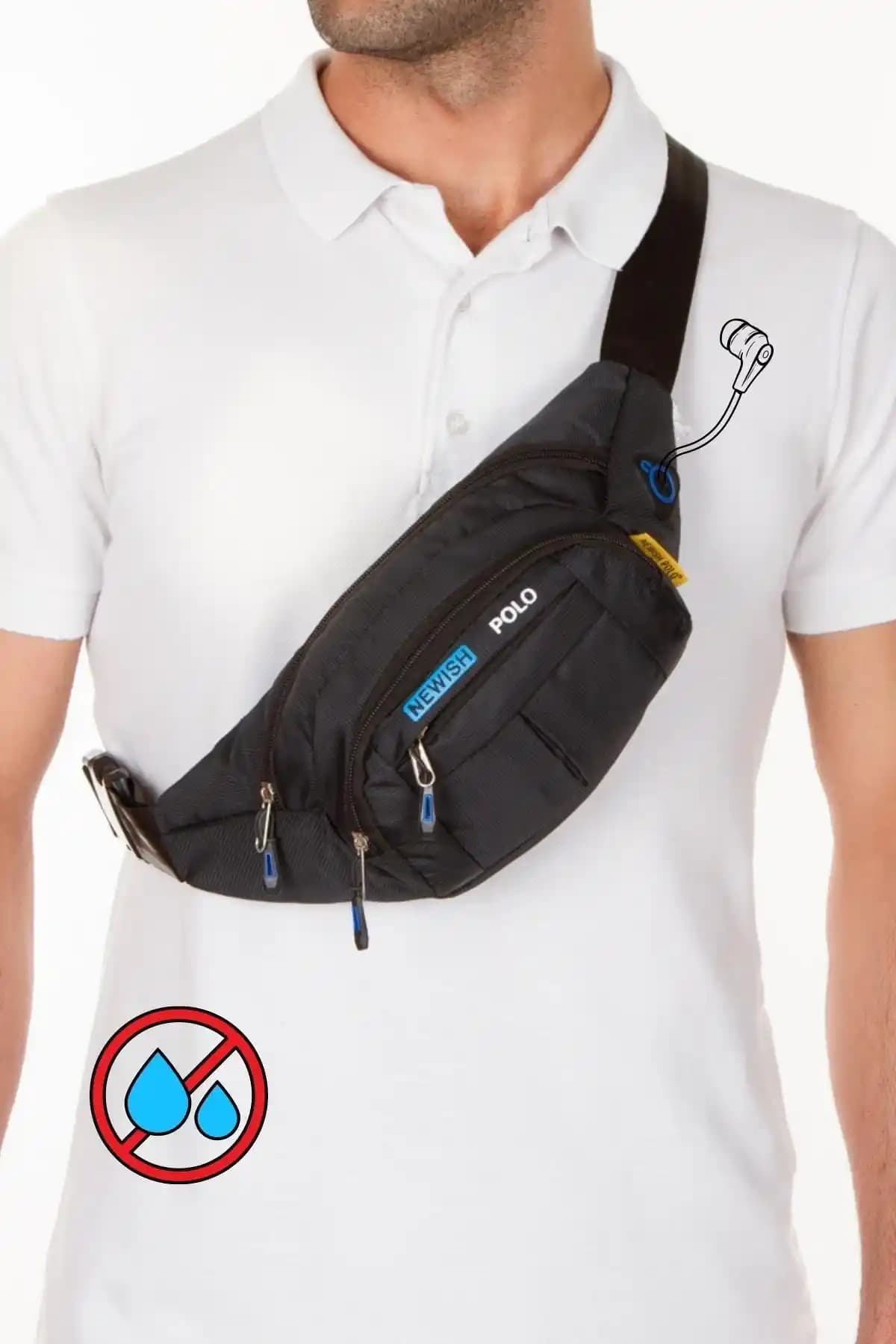 Adelina Bags Su Geçirmez Kulaklık Çıkışlı Bel ve Omuz Çantası İncelemesi