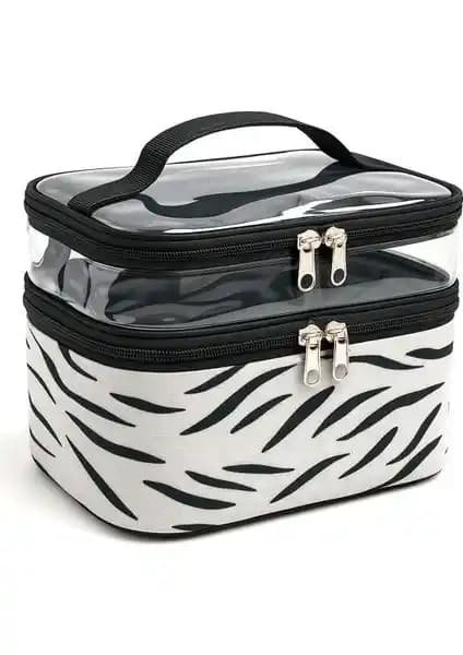 Ankaflex Kadın Makyaj Çantası: Şık ve Fonksiyonel Çok Bölmeli Seyahat Organizeri