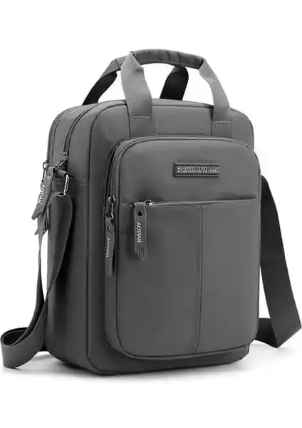 Aotian AT4077 Gri Oxford Kumaş Omuz ve El Çantası Fonksiyonellik ve Şıklık Bir Arada