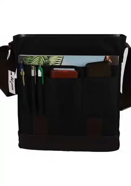 Bizoon X353 Dikey Omuz Askılı Postacı Çanta Günlük Kullanım İçin Modern ve Dayanıklı Tasarım