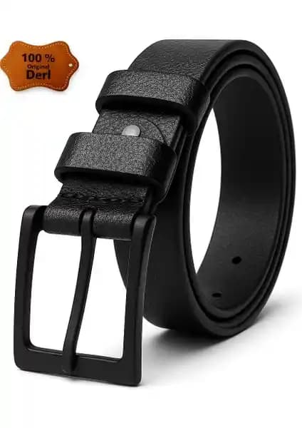 Bosskan Hakiki Deri Kumaş Pantolon Kemeri: Şıklık ve Dayanıklılık Sunan Erkek Aksesuarı
