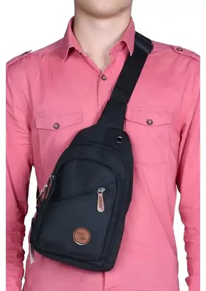 Cakard Çapraz Askılı Omuz Çantası 3475 Siyah: Dayanıklı ve Şık Günlük Kullanım Çantası