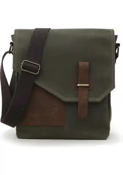 Cappadocia Vintage Hakiki Deri 4035 Teos: Şık ve Dayanıklı Postacı Çantası Özellikleri