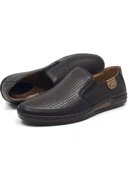 Catelli %100 Deri Erkek Yazlık Ayakkabı: Şıklık ve Konforu Bir Arada Sunan Model