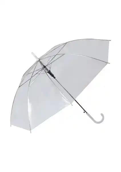 City Vision Şeffaf Şemsiye: Şıklık ve İşlevselliğin Birleşimi Günlük Kullanım İçin Uygun