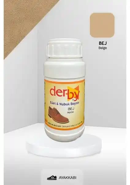 Derby Süet ve Nubuk Deri Boyası 250 ml Çevre Dostu ve Suya Dayanıklı Yenileme Ürünü