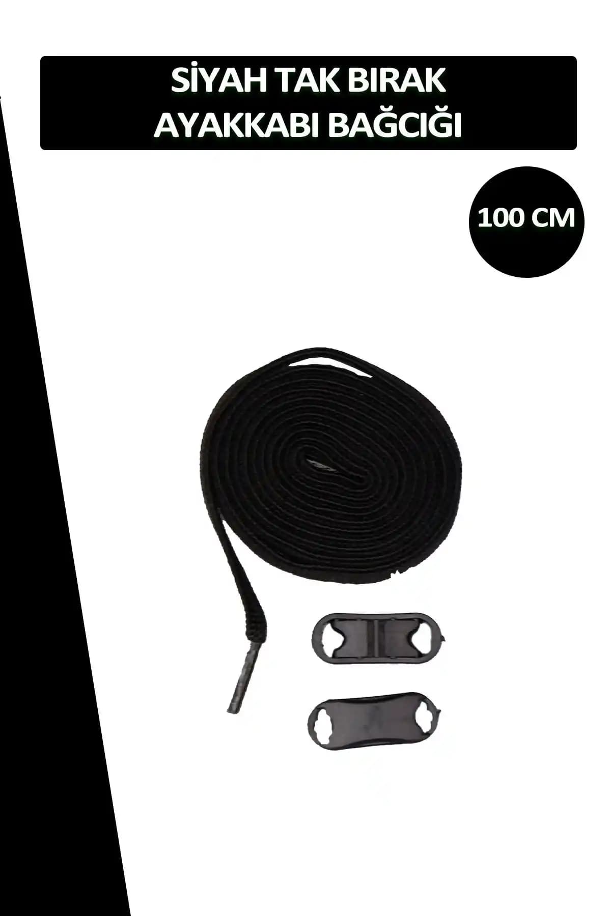Dopar Siyah Elastik Akıllı Bağcık: Günlük Kullanım İçin Pratik ve Konforlu Ayakkabı Bağlama Çözümü
