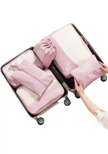 DSummer Yedi Parçalı Makinede Yıkanabilir Seyahat Organizatör Seti Detayları ve Kullanım Avantajları