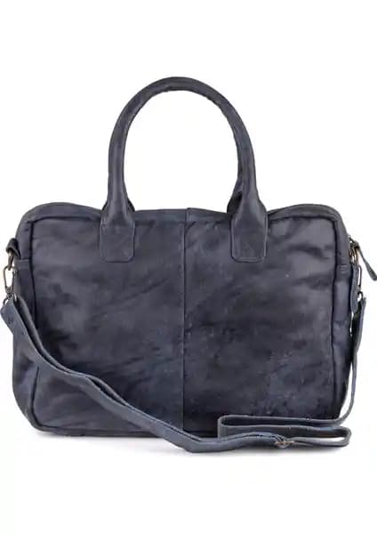 Dutch-Bag Amsterdam Deri Laptop Çantası 17 İnç: Şık ve İşlevsel Tasarım Özellikleri