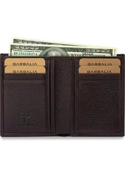 Garbalia Utah Deri Kartlık Cüzdan: Şıklık ve İşlevselliğin Modern Buluşması