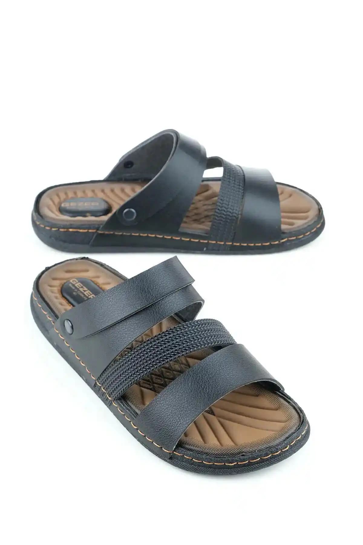 Gezer 11651.00 Anatomik Rahat Taban Erkek Sandalet: Yaz İçin Konforlu ve Şık Tasarım