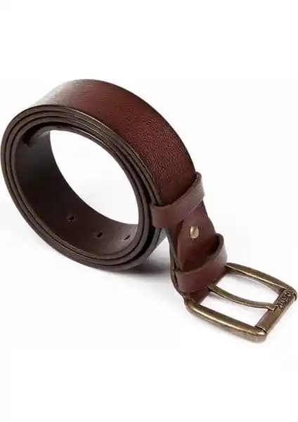 Gön Hakiki Deri Erkek Kemer 13651: Dayanıklı ve Doğal Malzemeden Tasarlanmış Şık Aksesuar