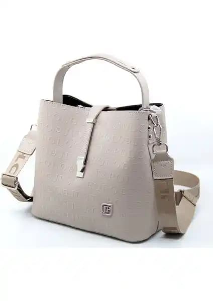 Just Polo Baskı Desenli Özel Seri Çanta Günlük ve Davet Kullanımı İçin Şık ve Dayanıklı Tasarım