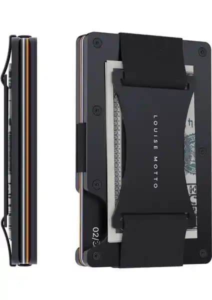 Louise Motto Cardx Burano Strap: Modern Minimalist Unisex Cüzdan ve Kartlık Tasarımı