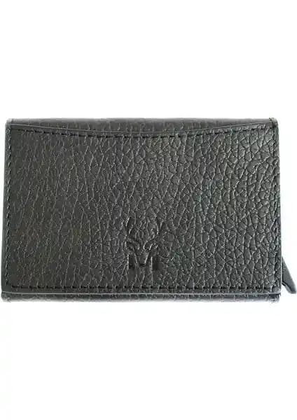 Modica Ministar Kişiye Özel Deri Mekanizmalı Kartlık: Güvenli ve Şık Tasarım