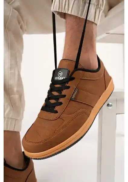 Muggo Jim Erkek Günlük Casual Bağcıklı Spor Ayakkabı Şıklık ve Konfor Bir Arada