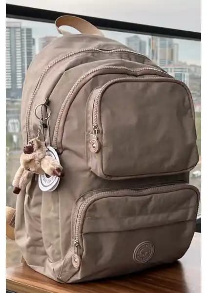 Nemo Bags Açık Vizon Orta Boy Sırt Çantası: Dayanıklı ve Çok Yönlü Tasarım