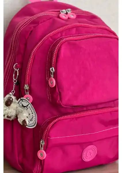 Nemo Bags Fuşya Orta Boy Sırt Çantası: Dayanıklı ve Şık Günlük Kullanım Çantası