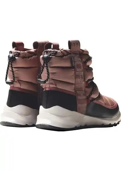 North Face Kadın Thermoball Lace Up WP Ayakkabı Doğa ve Şehir İçin Şık ve Fonksiyonel Tasarım