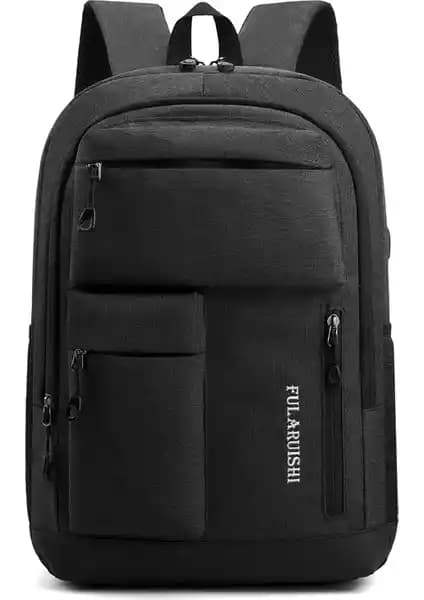 Sakuraa Erkek Su Geçirmez Oxford Kumaş Sırt Çantası Dayanıklılık ve Fonksiyonellik Sunar