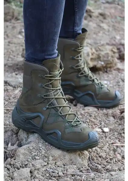 Scooter P1490 Avcı Botu: Dayanıklı ve Fonksiyonel Askeri Stil Erkek Botu