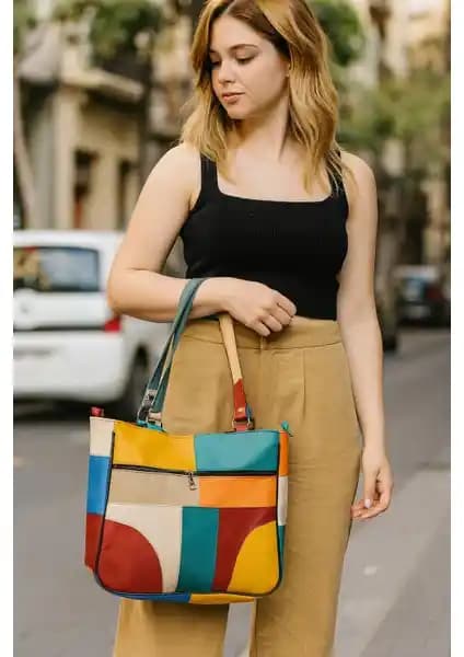 Stevis Leathra Hakiki Deri Çanta: Şıklık ve Fonksiyonellik Sunan Günlük Kullanım Aksesuarı