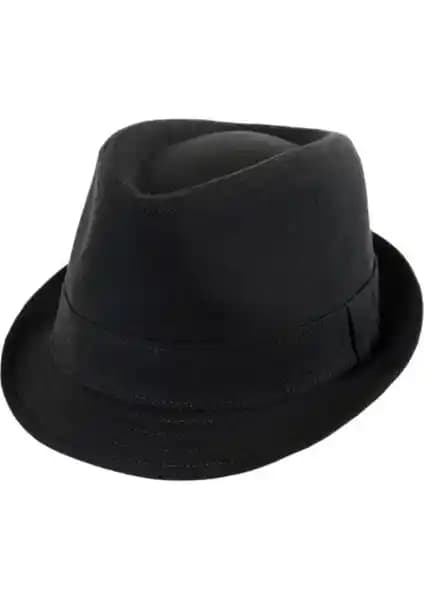 Tahtakale Marketi Siyah Michael Jackson Fötr Şapka Erkekler İçin Şık ve Dayanıklı Aksesuar