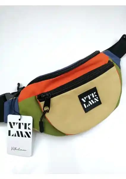 Vatkalimon Renkli Krem Omuz ve Bel Çantası: Fonksiyonel ve Şık Tasarım Özellikleri