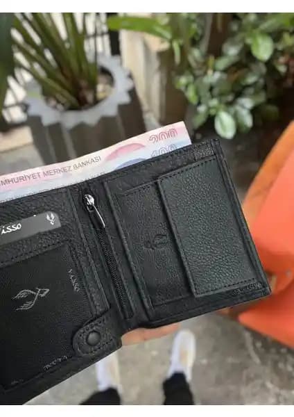 Visso 111 Deri Isme Özel Bozuk Para Cepli Cüzdan: Şıklık ve İşlevselliğin Birleşimi