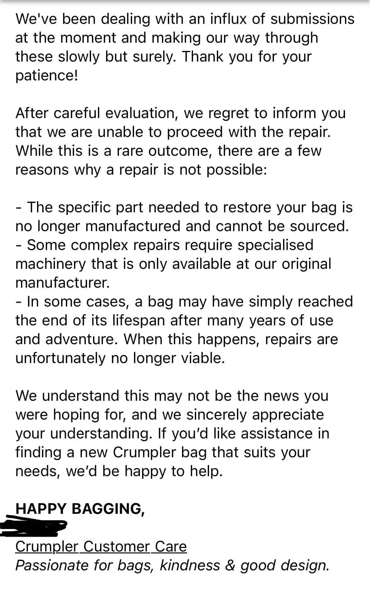 Crumpler Çantalarının Garanti Politikaları ve Müşteri Deneyimlerinde Yaşanan Sorunlar