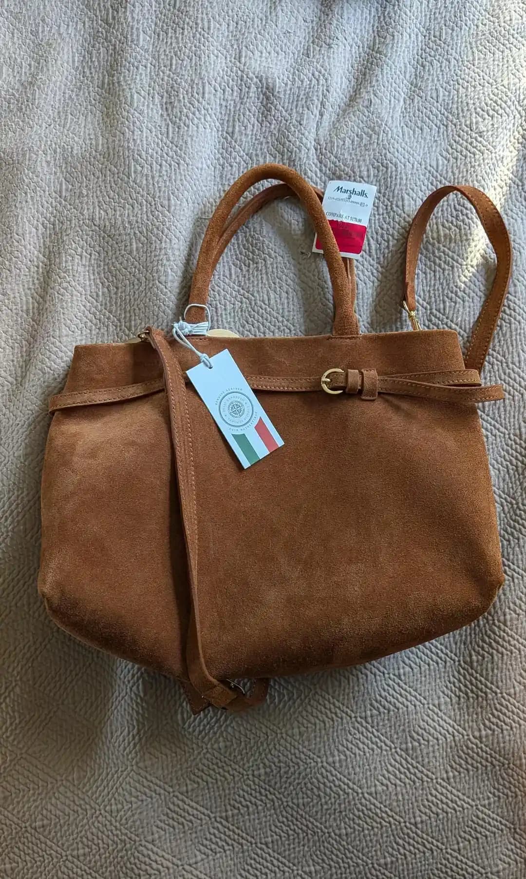 Marshalls'tan Alınan Süet Çantanın Bakımı ve Kalitesi Üzerine Değerlendirme