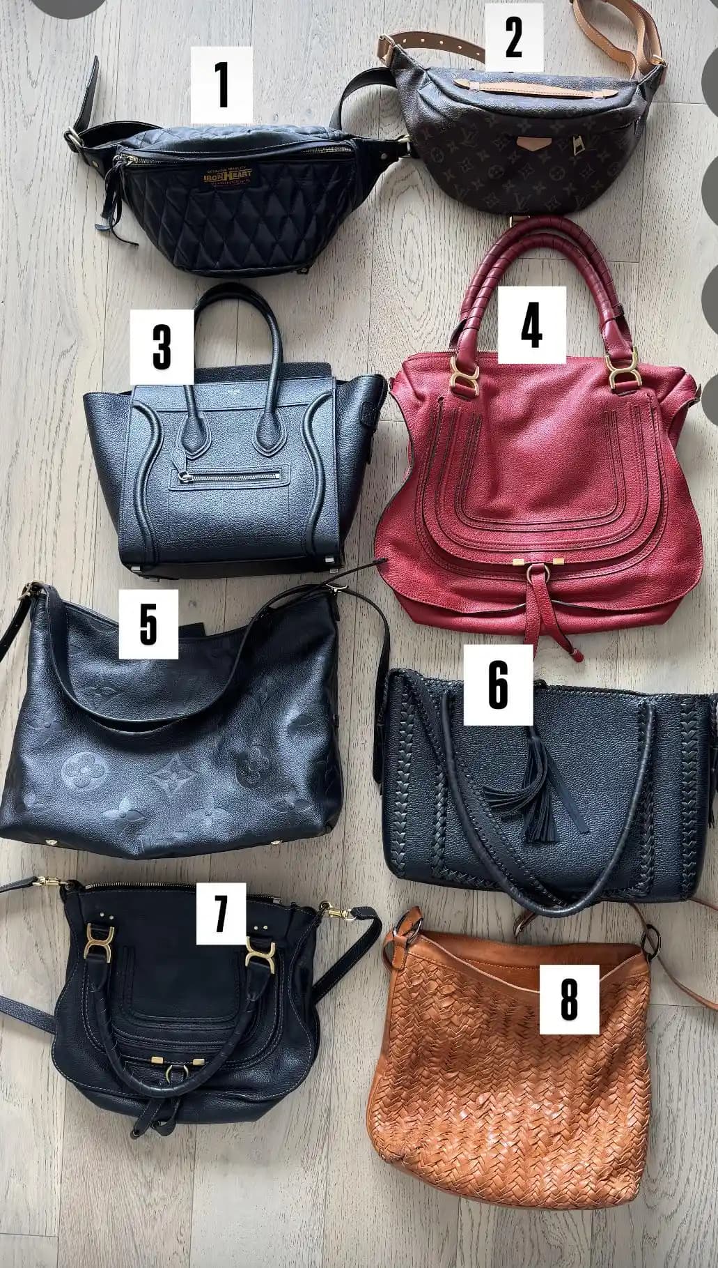 Minimalist Çanta Koleksiyonu Düzenleme ve Almanya'ya Taşınma Sürecinde Moda Tercihleri