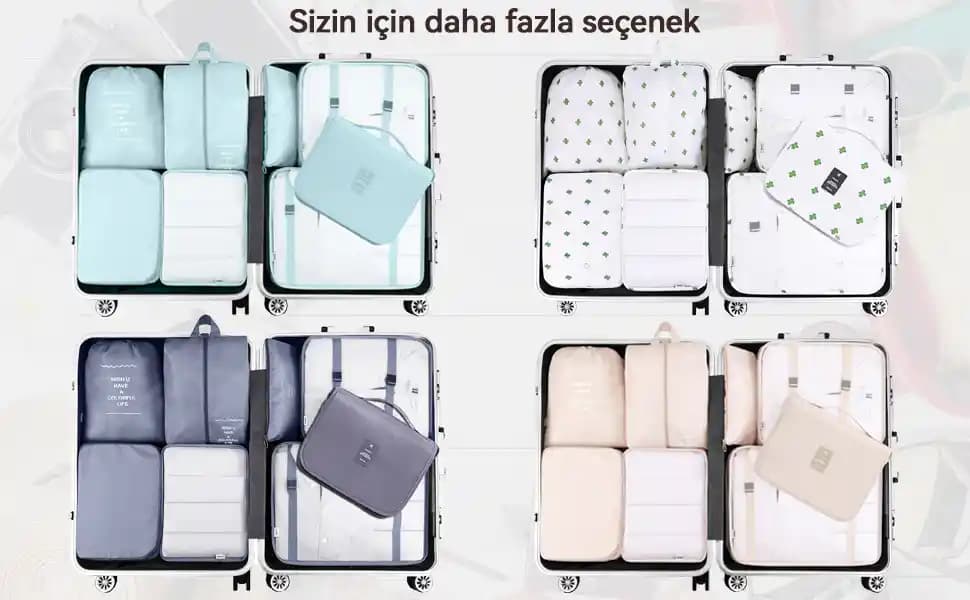 Packing Cubes Nedir ve Seyahatlerde Eşyaların Düzenlenmesinde Nasıl Kullanılır