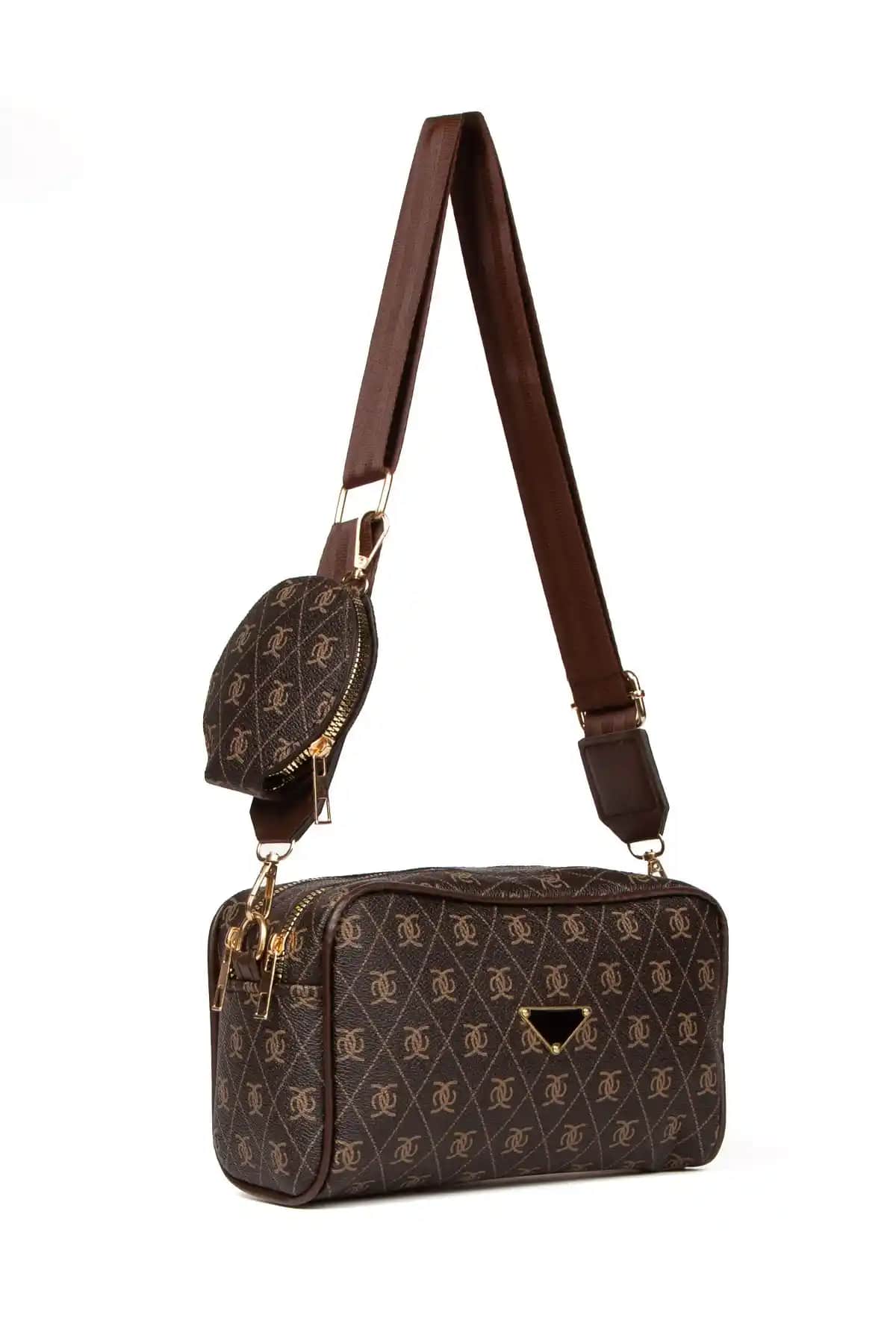 Adelina Bags Kadınlar İçin Desenli Omuz Çantası Şık ve Kullanışlı Tasarım