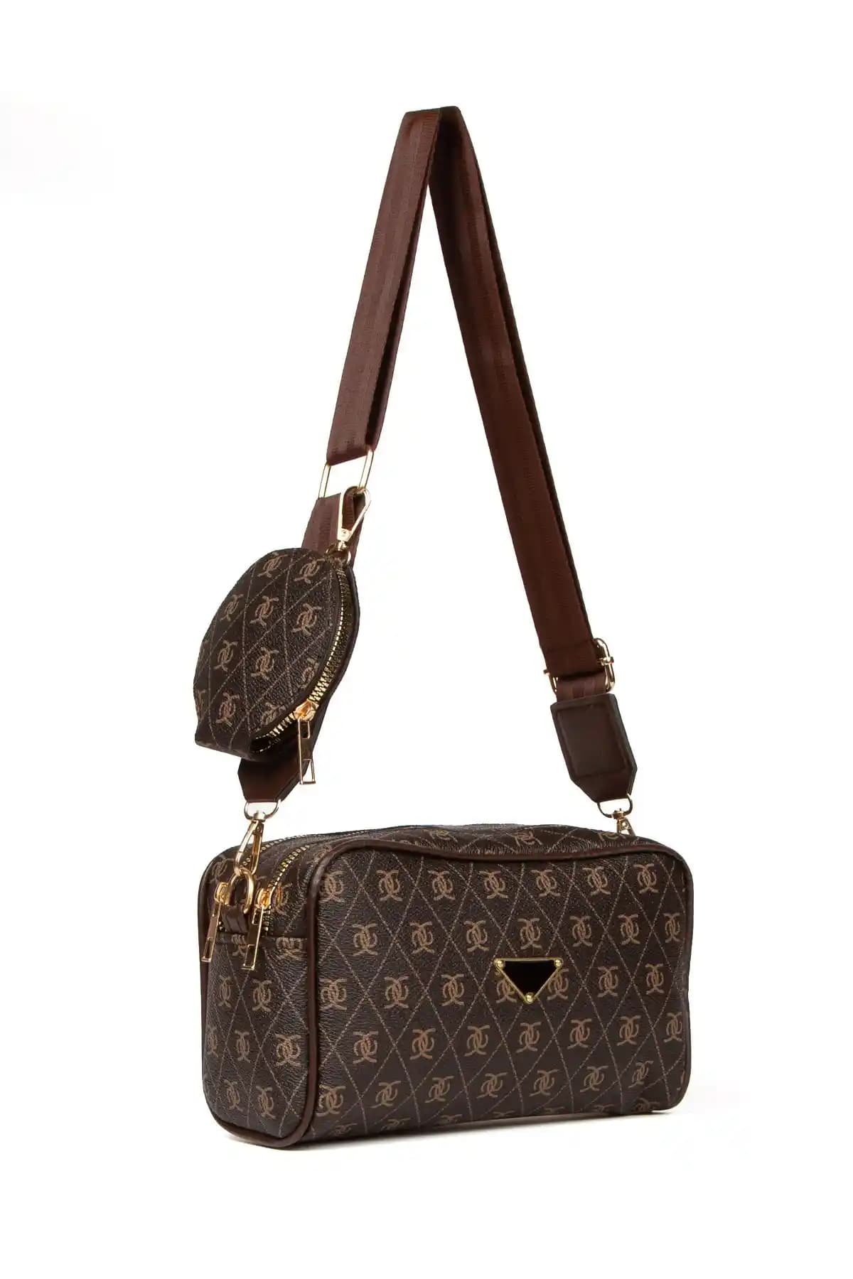 Adelina Bags Kadınlar İçin Desenli Omuz Çantası Şık ve Kullanışlı Tasarım