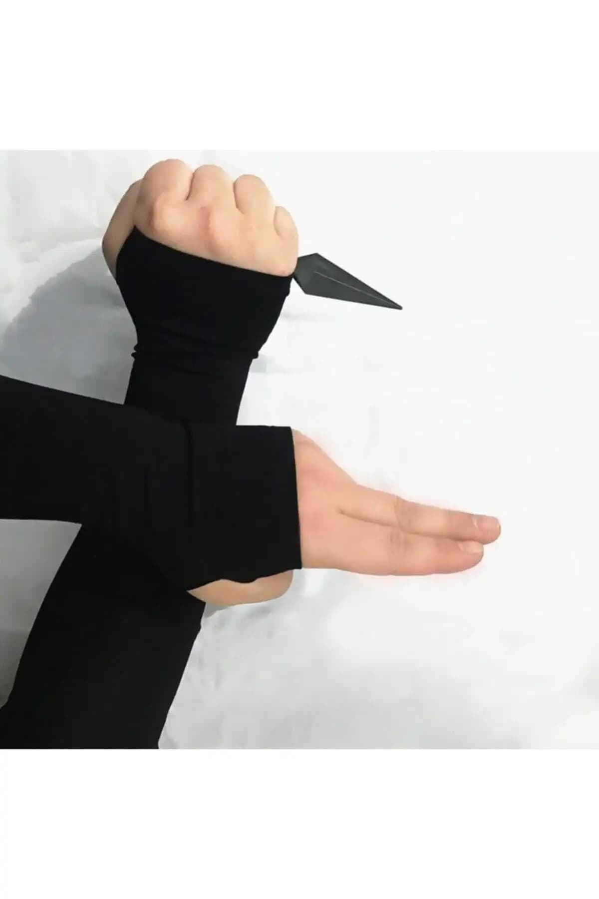 Anime Naruto Itachi Kakashi Punk Siyah Kolluk: Stil ve Konforu Bir Arada Sunar