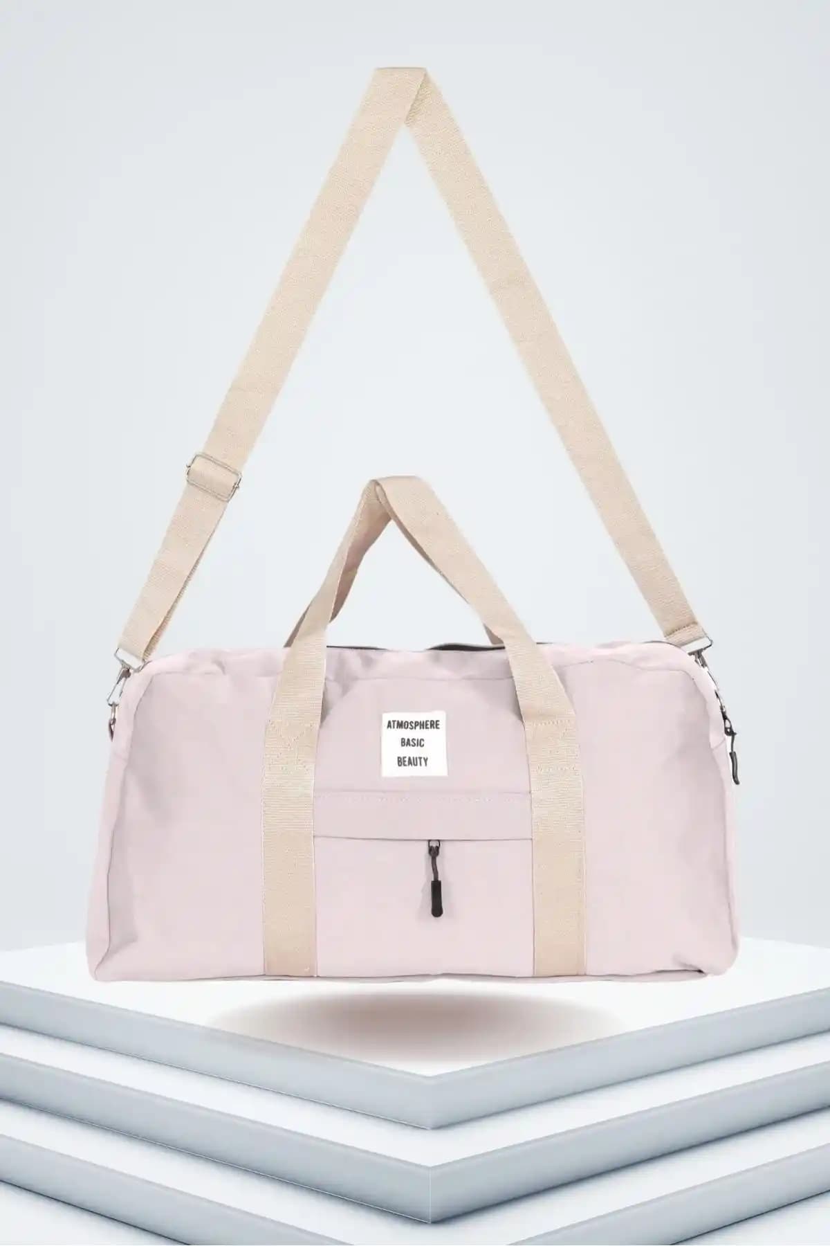 Atmospherebsc Unisex Spor ve Seyahat Çantası Günlük Kullanım ve Seyahat İçin Uygun