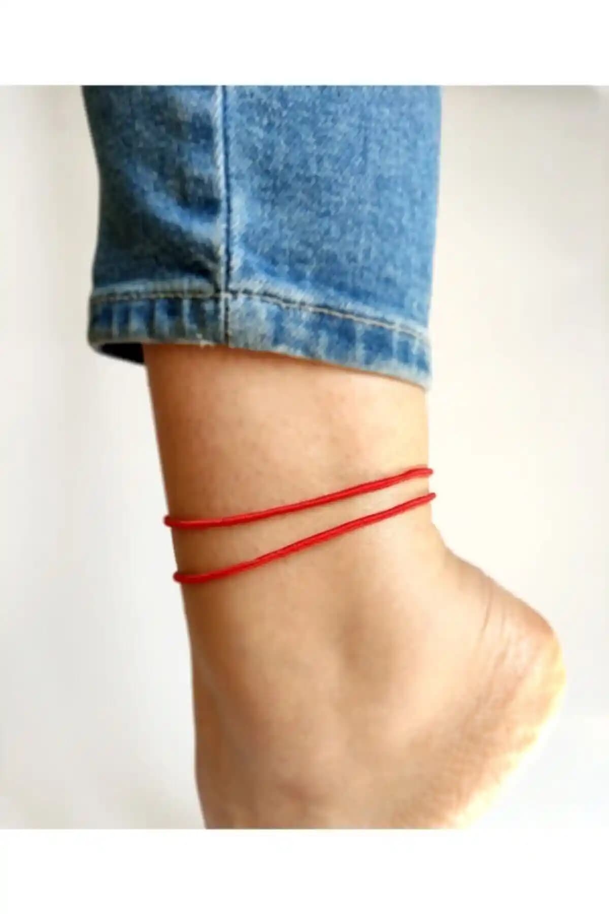 Atölye Merdiven 2'li Ip Halhal Seti Kırmızı Dayanıklı ve Şık Tasarım