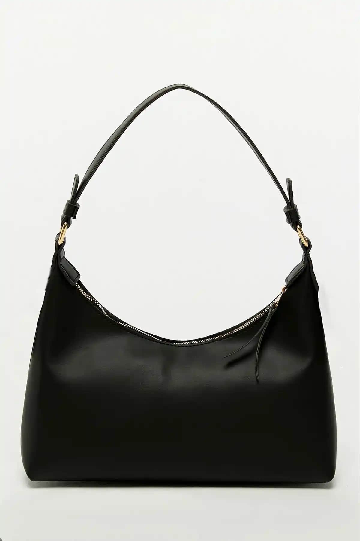 Bag&more Kadın Siyah El ve Omuz Çantası Günlük ve Şık Kullanım İçin Uygun