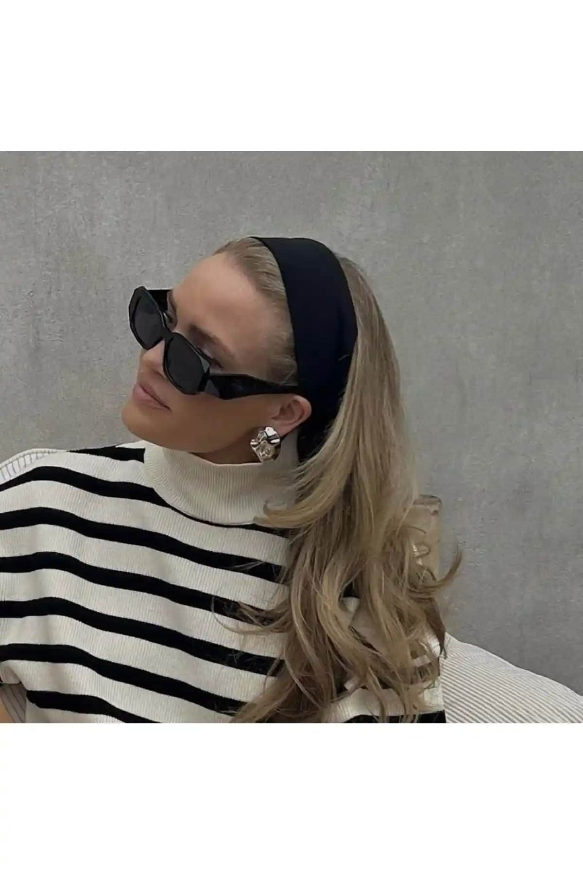 Be Best Kadın Siyah Saç Bandı Şık Tasarımı ve Kullanım Kolaylığıyla Günlük Aksesuar