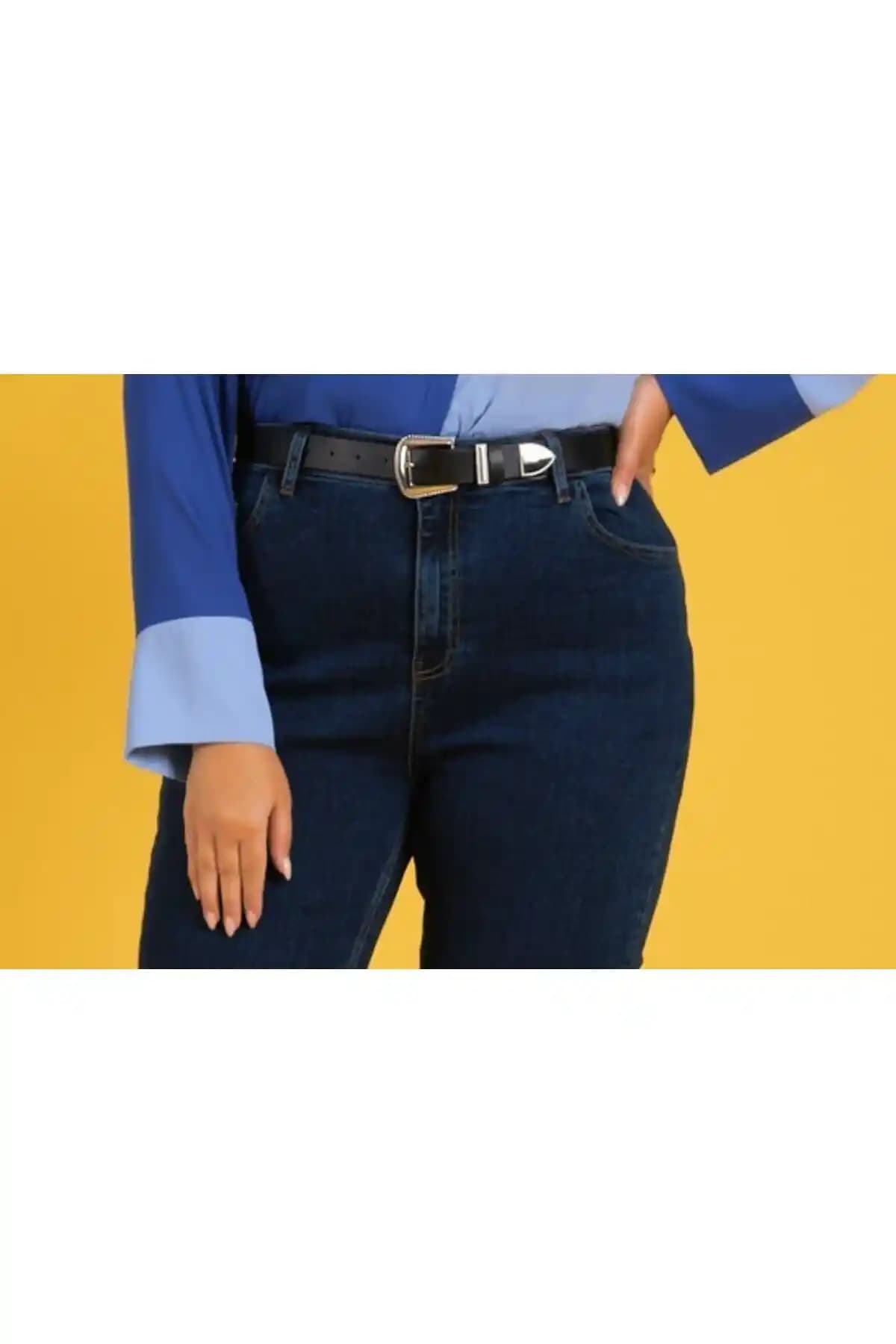 Büyük Moda Suni Desenli Deri Kemer: Şıklık ve Dayanıklılığın Buluşması