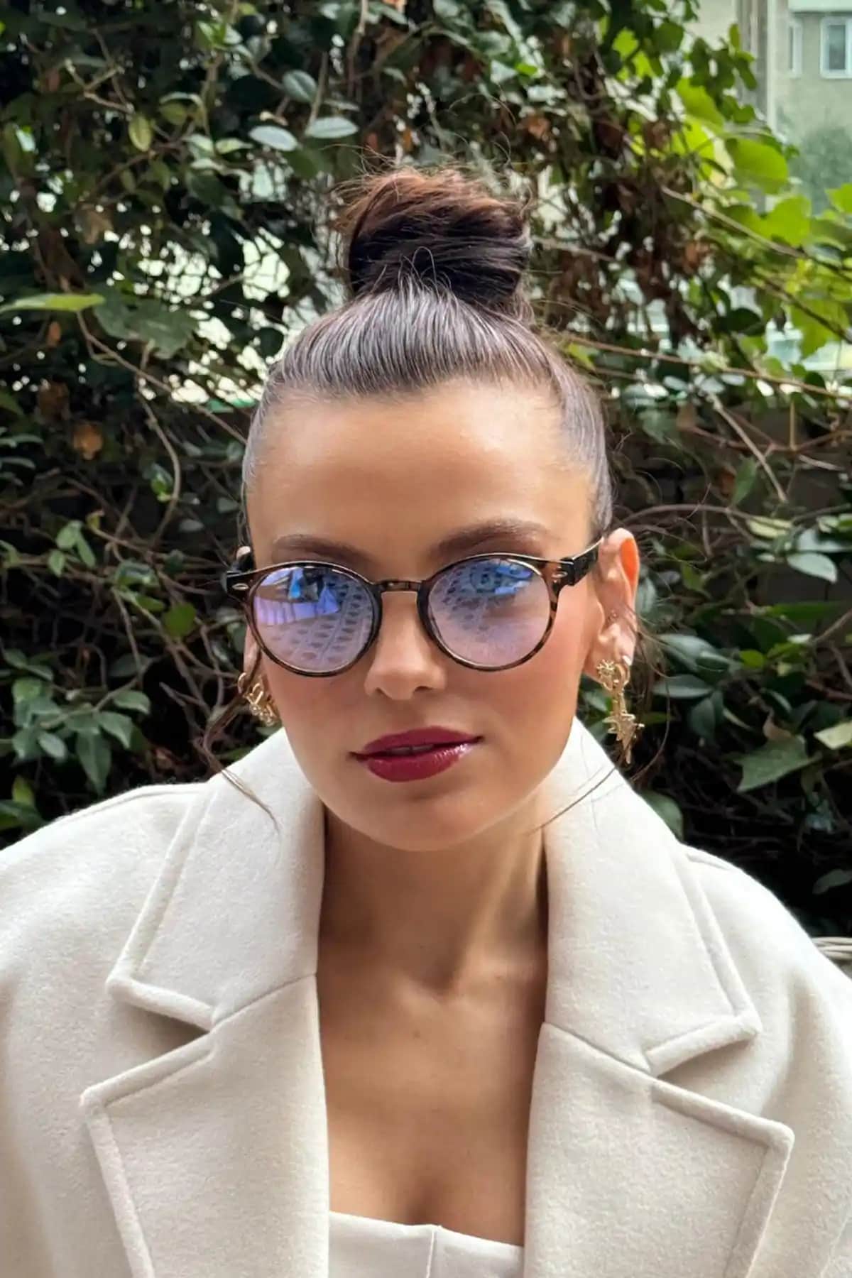 By Harmony BH 2180m 21 Unisex Mavi Işık Koruyucu Gözlükleri Modern ve Çevre Dostu Tasarım