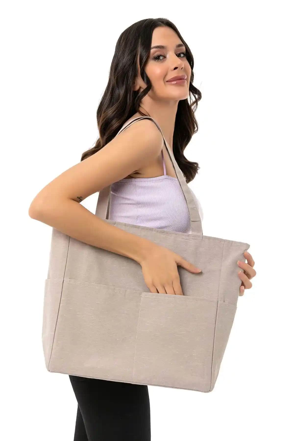 Çevre Dostu ve Çok Amaçlı Kanvas Tote Çanta: Sürdürülebilirlik ve Şıklık Bir Arada