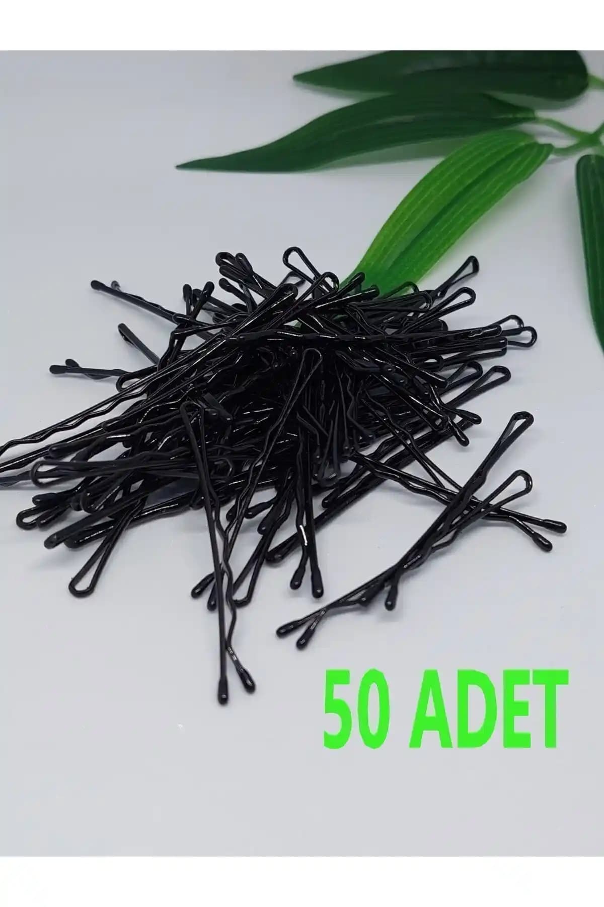 Chehra Design Siyah Tel Toka 50'li, Şık ve Dayanıklı Saç Aksesuarı