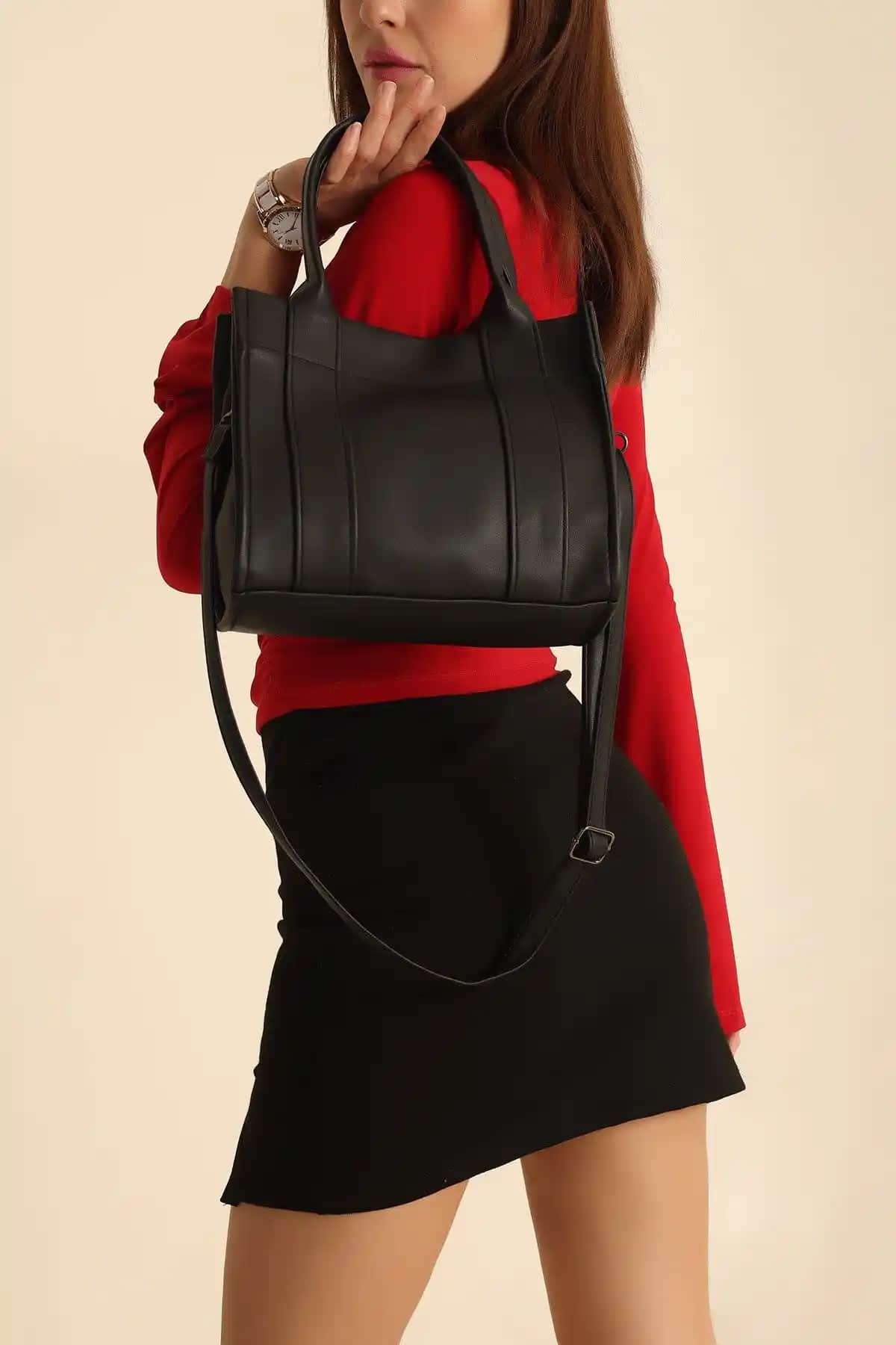 CityCenterFashion Bonnie Kadın Suni Deri Tote Çanta Şıklık ve Fonksiyonellik Bir Arada