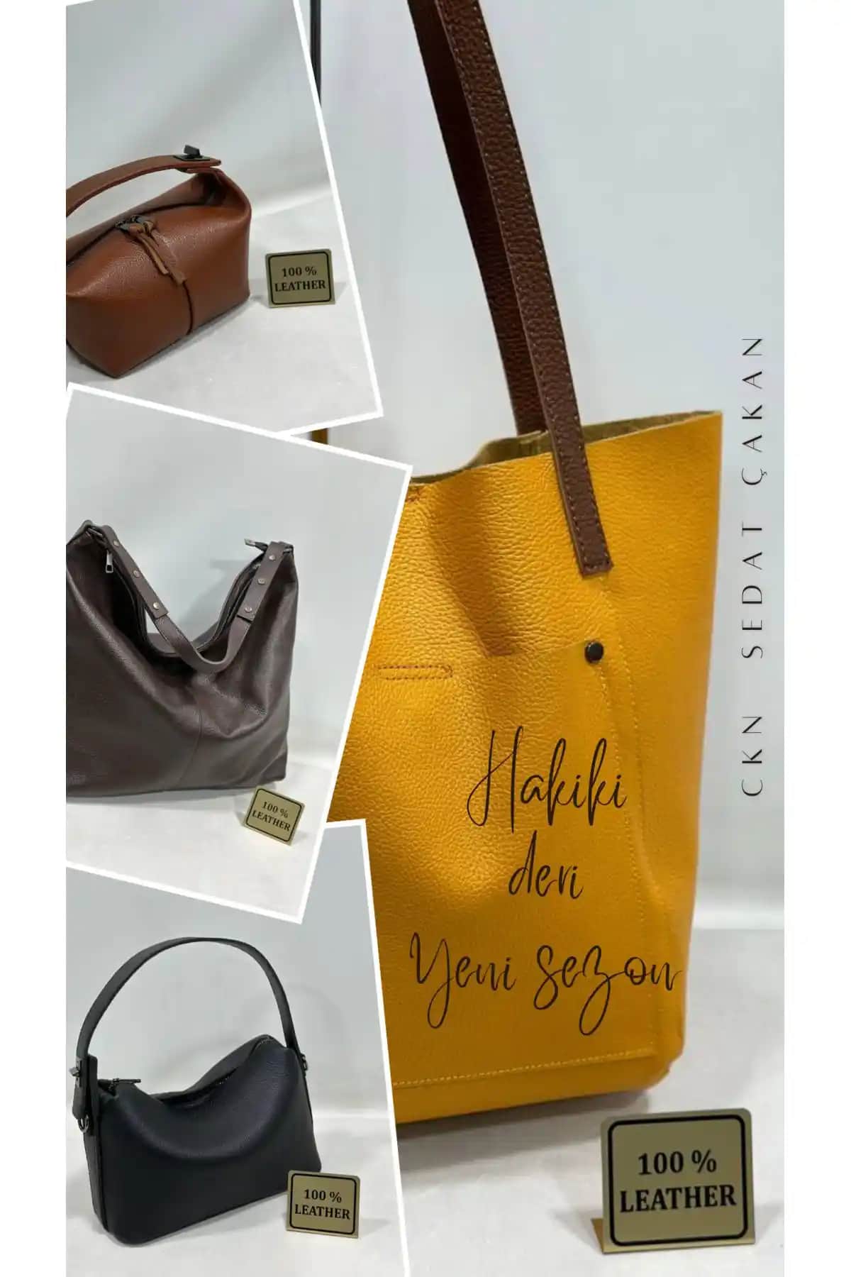 CKN Kadın El ve Omuz Çanta: Hakiki Deri, Sürdürülebilir ve Şık Tasarım