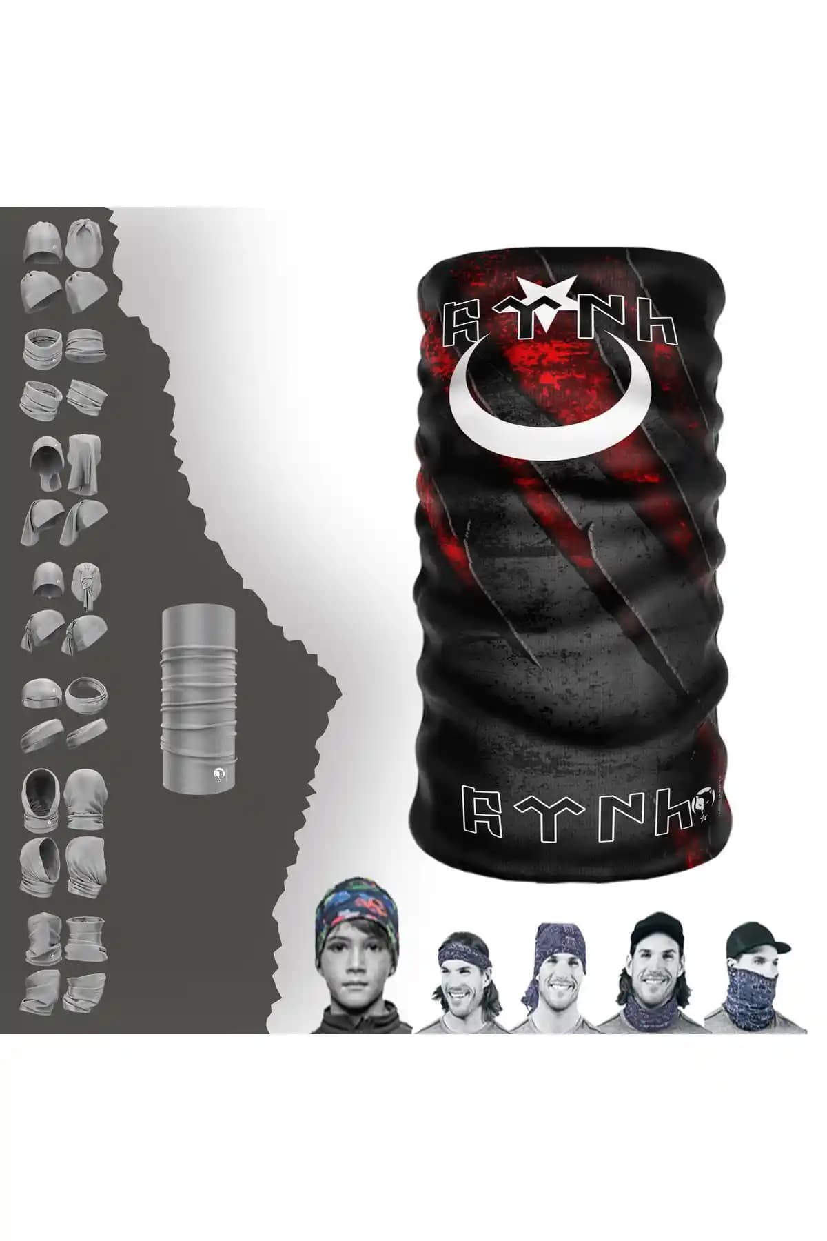 E-Taktik Ethnic Buff Baf: Çok Yönlü, Şık ve Hafif Unisex Bandana Tasarımı