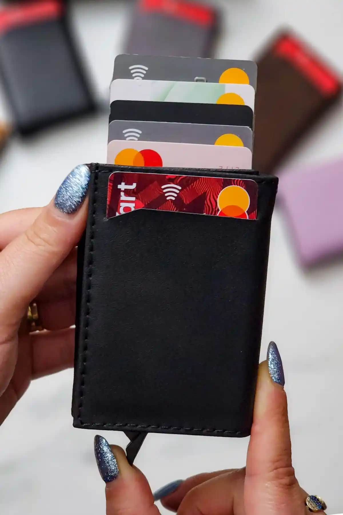 East Polo Club Erkek Mekanizmalı Suni Deri Kartlık Cüzdan Portföyü Günlük ve İş Kullanımı İçin