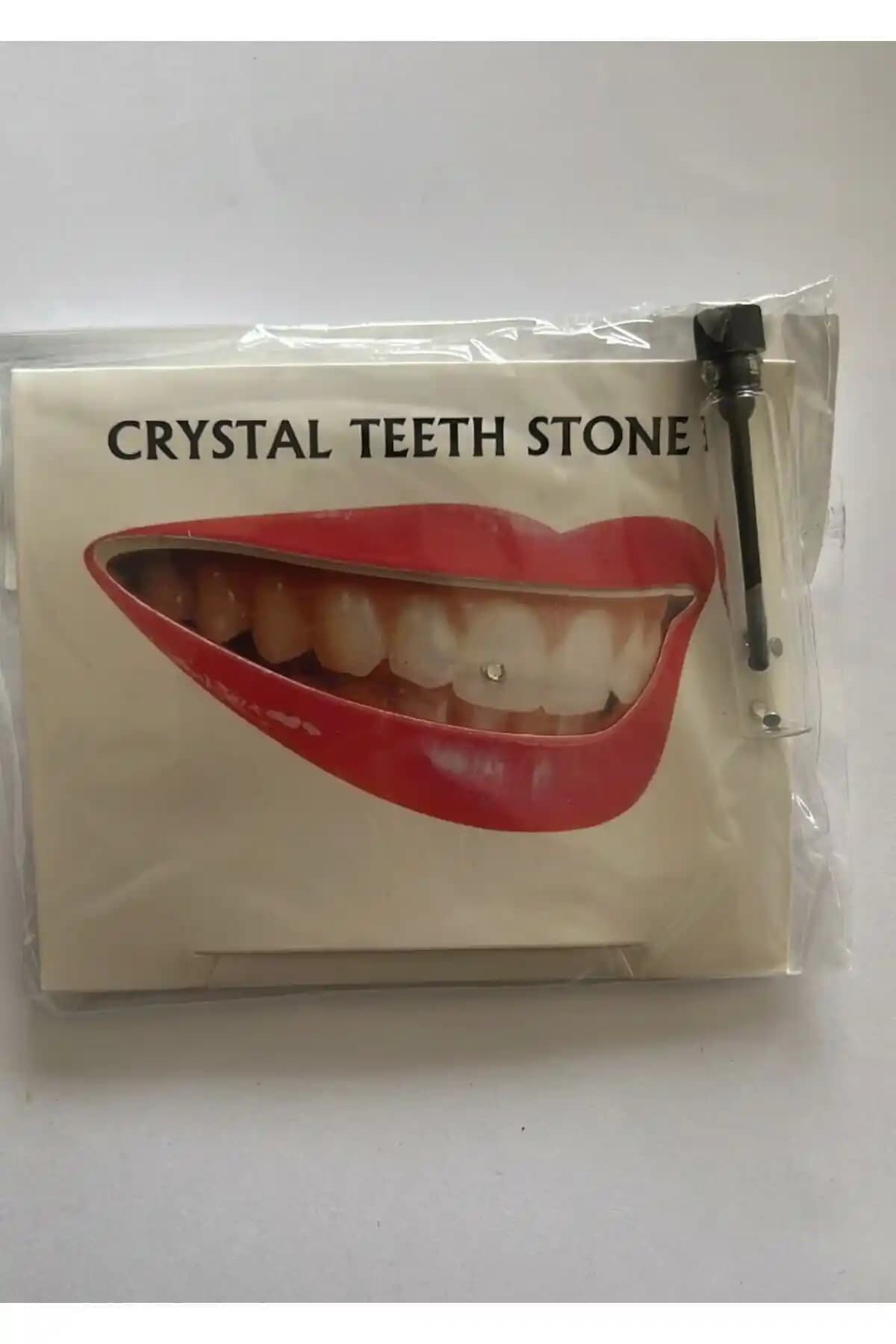 Enhavalı Kristal Diş Taşı Kan Diş Pırlantası 5'li: Estetik ve Dayanıklı Aksesuarlar